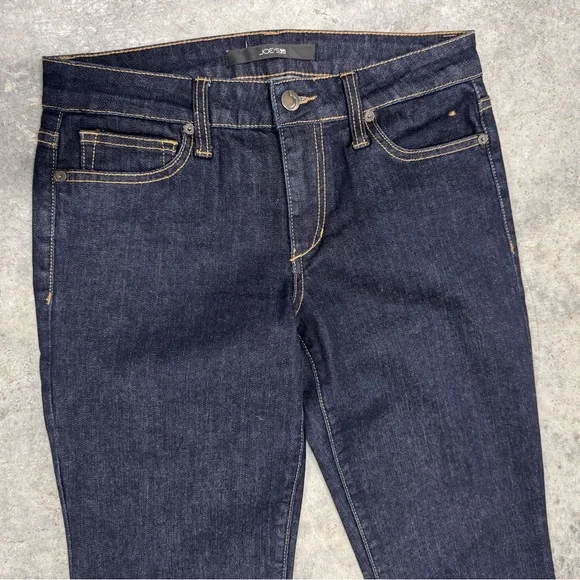 Joe's Jeans Dark Indigo Wide Leg Jeans - Picture 4 of 9